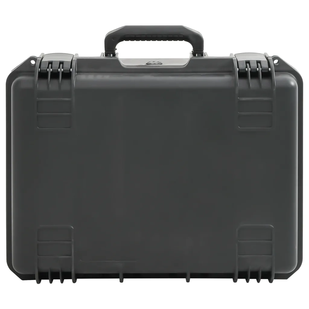 Valigetta da Volo Portatile Nera 49x38x23 cm in PP CFW7196023