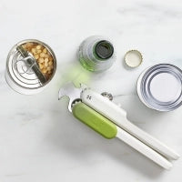 Apriscatole e Apribottiglie 3-in-1 Joseph Joseph Duo 18,5 cm, Bianco / Verde