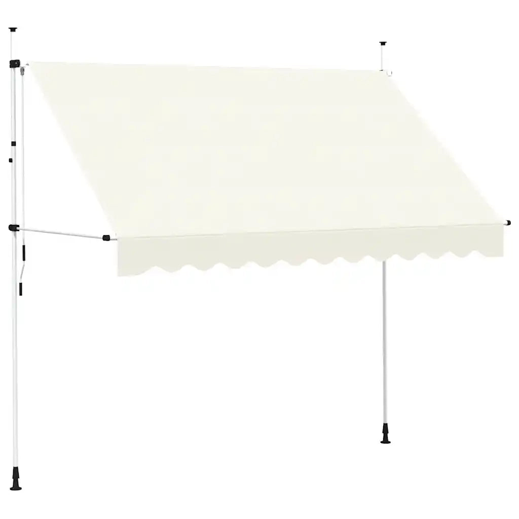 Tenda da Sole Retrattile Manuale 300 cm Crema