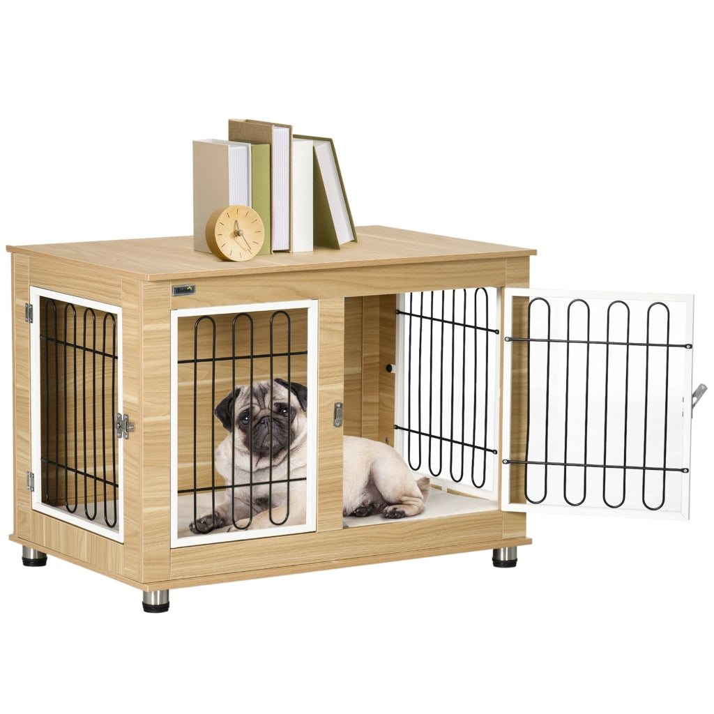 Tavolino da salotto in legno con gambe regolabili ¨C zephmum ¨C 90x58x65 cm