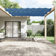 Paravento Verticale Blu 140x600 cm in Tessuto Oxford 148461