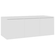 Mobile TV | Armadietto TV | Mobile Porta TV Bianco 80x34x30 cm in Legno Multistrato