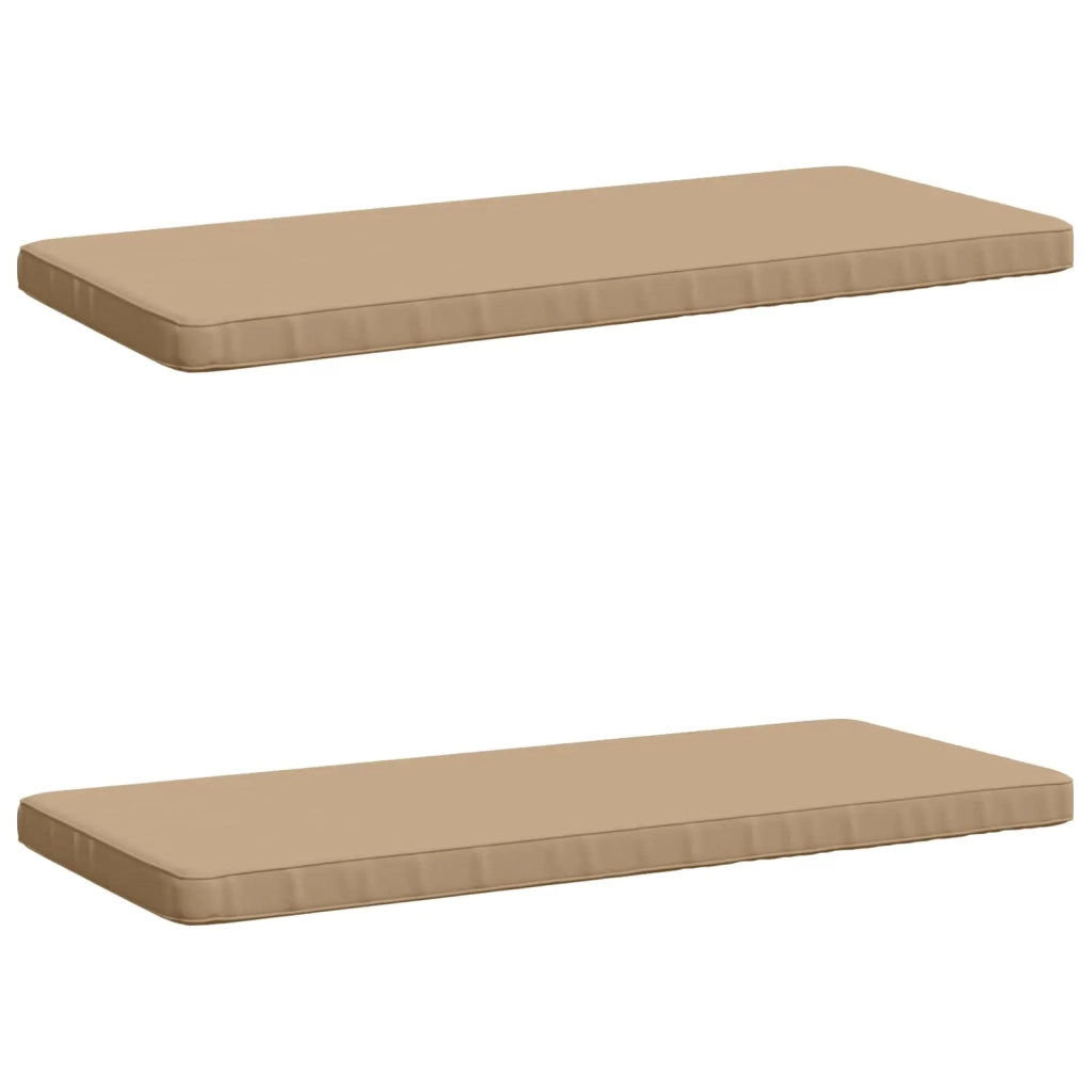 Cuscini per Panchina a 2 Pezzi VUGHT 2 pz 100% Poliestere 951815