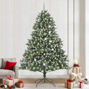 vidaXL Albero di Natale artificiale Verde PVC