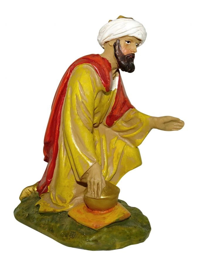 Re magio gaspare per presepe da 10 cm