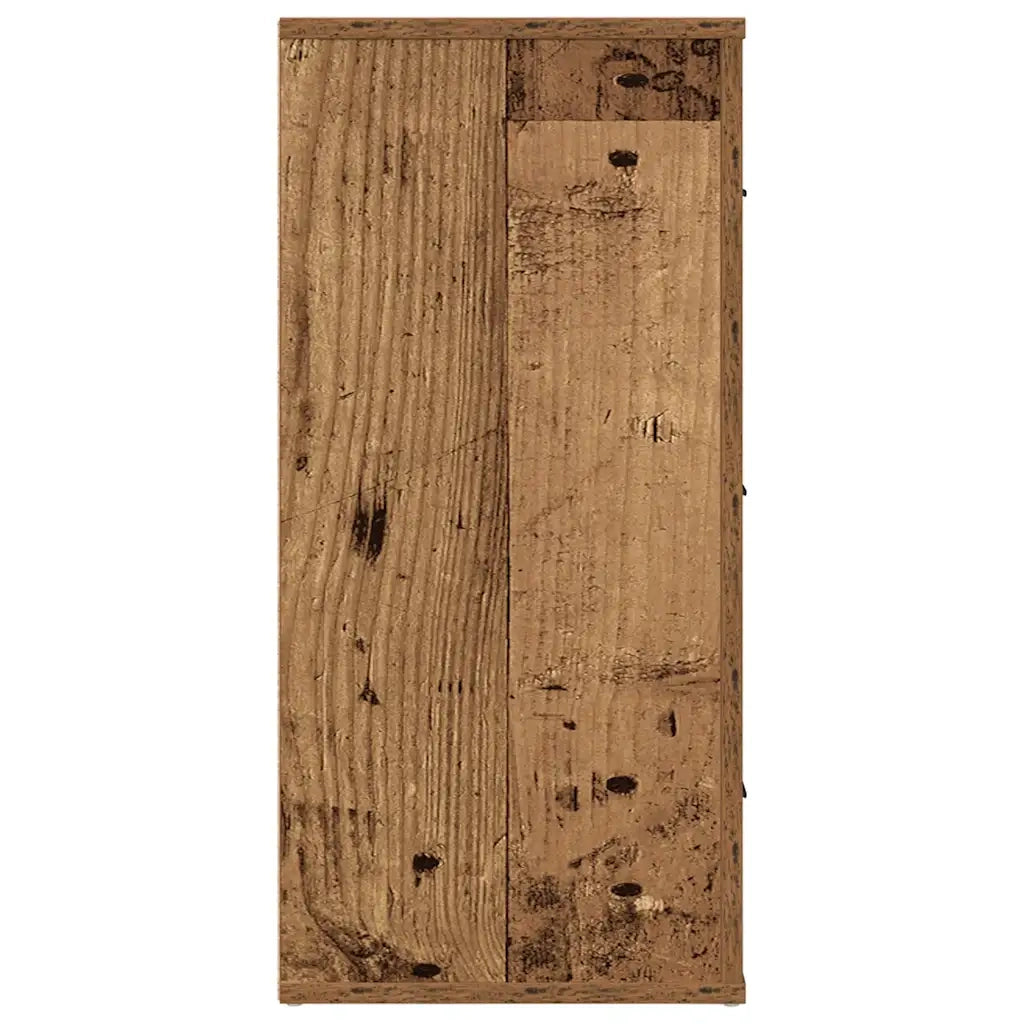 Credenza-Buffet-Armadio da cucina Legno Vecchio 80x33x70 cm in Truciolato 930972