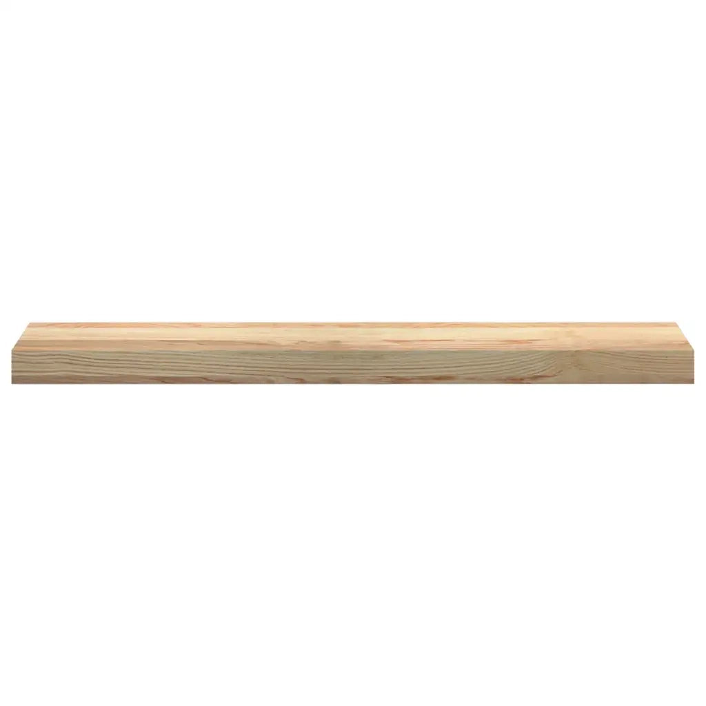 Davanzali 2 pz Non Trattati 80x15x2 cm Legno Massello di Rovere 4009086