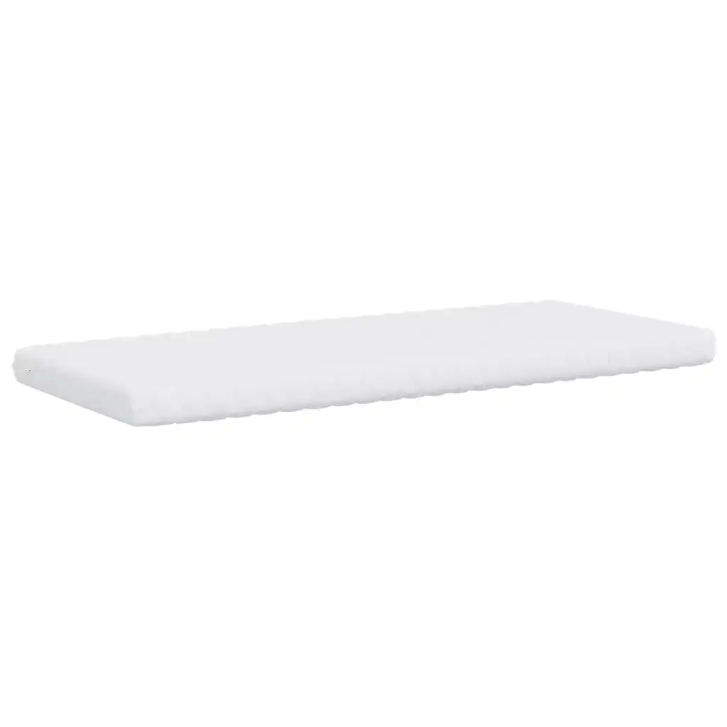 Materasso in Schiuma Bianco 80x220 cm 7 Zone Durezza 20 ILD