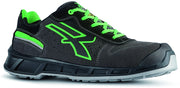 U-Power SCARPE ANTINFORTUNISTICA BASSE S1PS FO SR REDSMART TAYLOR  s ESD col.grigio/verde Mis.39