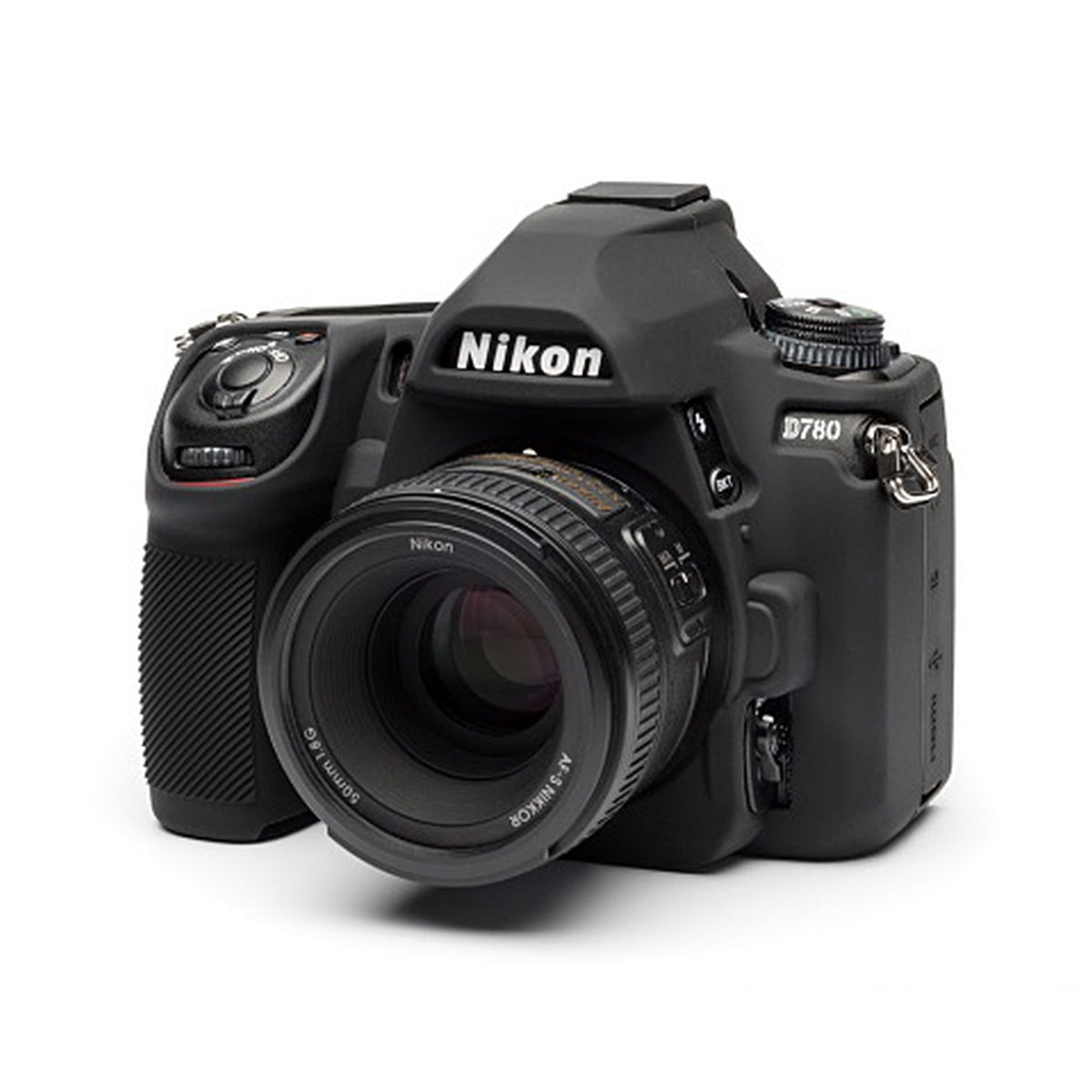 easyCover compatibile con Nikon D780 - copertura protettiva in silicone piacevolmente aderente, copertura per fotocamera - perfetta vestibilità, operatività senza limitazioni