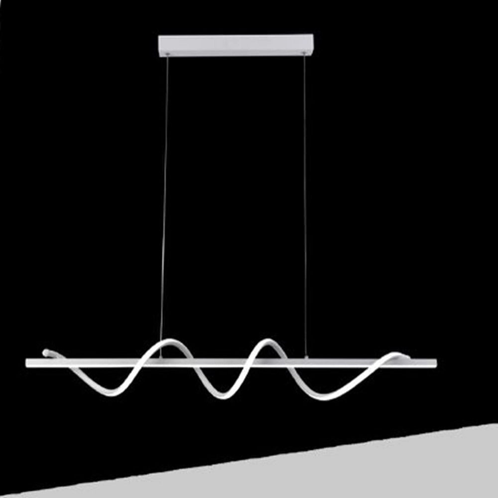 Trade Shop - Lampadario A Led 36w A Sospensione Lampada Bianca Twist Tecnologia Cct Switch B65-b3c -