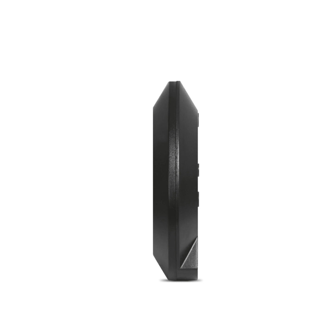 Sensore movimento crepuscolare PIR nero tondo Videx