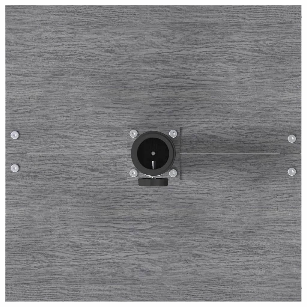 Base per ombrellone Aspetto Legno Grigio Scuro 45 x 45 x 31 cm CFW6435557