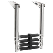 Scaletta di Imbarco Pieghevole a 4 Gradini in Acciaio Inox CFW2680941