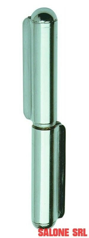 CERNIERA A SALDARE INOX ART.1223 MM.100 PERNO FISSO 5 PZ.