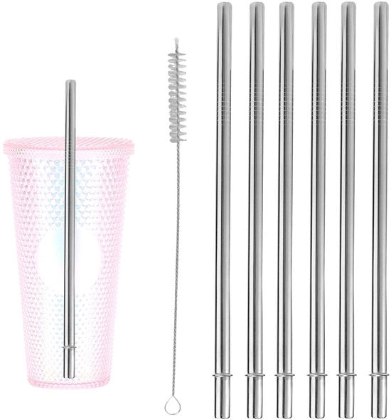 Set di Rietti in Acciaio Inossidabile - 6 pezzi - 26,7x0,79 cm - BPA libero - Rietti in Metallo
