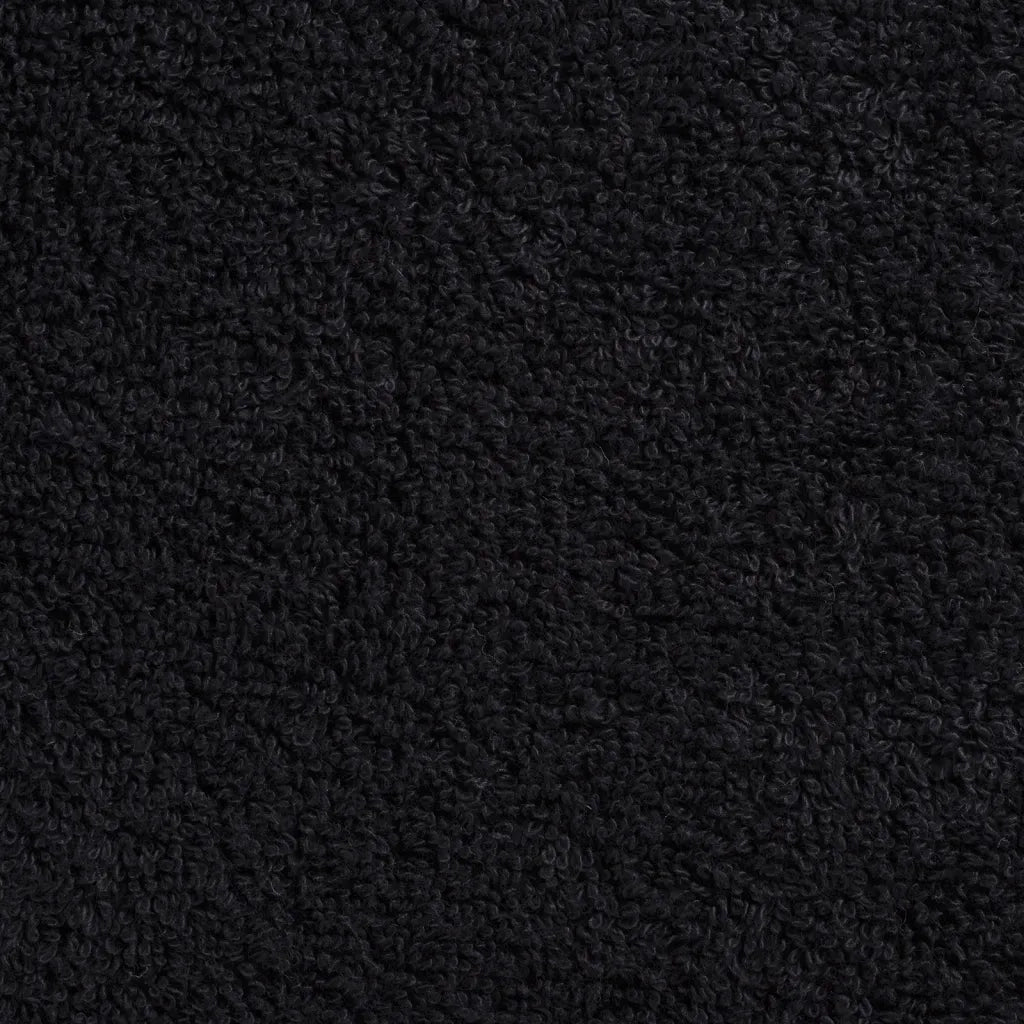 Asciugamani da bagno Premium SOLUND 2 pz Nero 100x150 cm 600 g/m² 137431