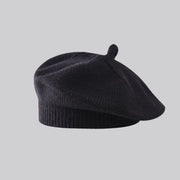 Bambino cappello, model dun, lente e inverno, per bambini maschi e femmine, tessuto nero, adatto per autunno e inverno.
