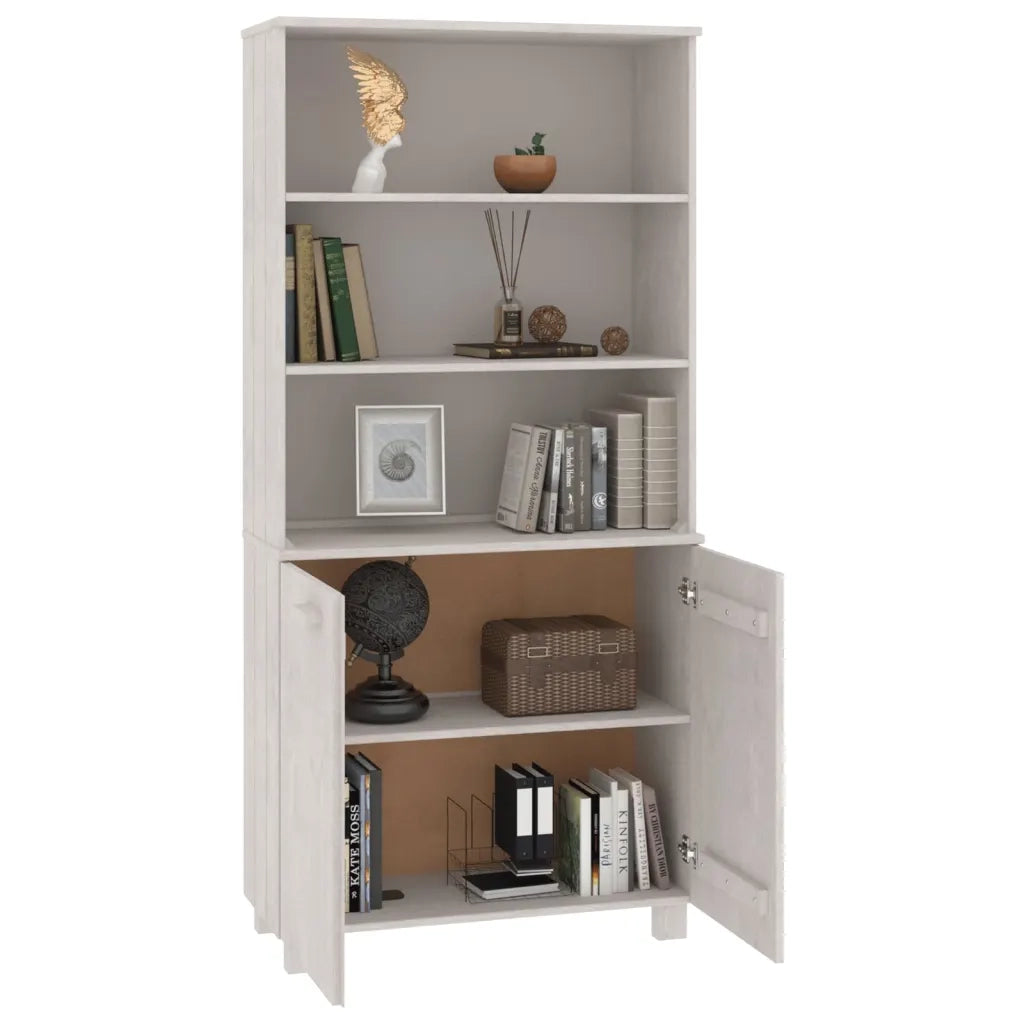 Credenza HAMAR in Legno Massello di Pino Bianca 3100931