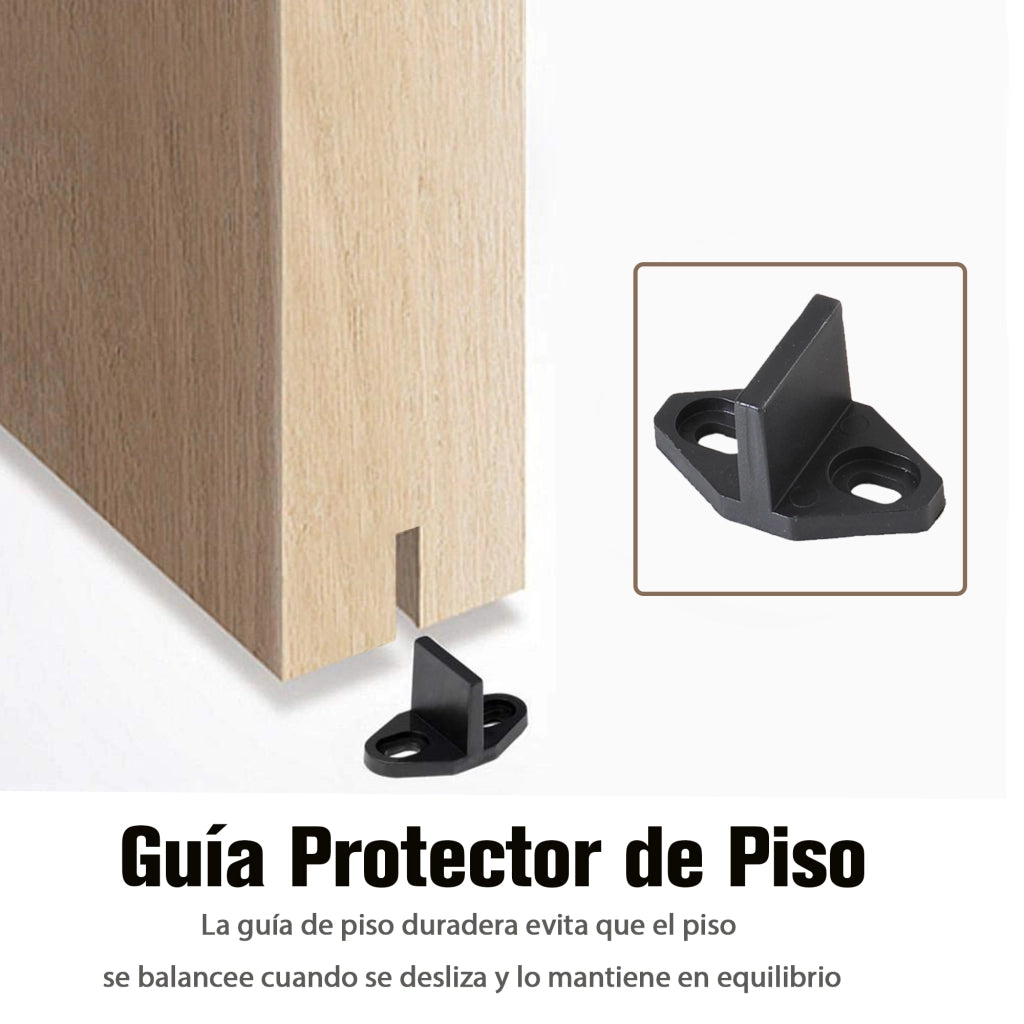 Kit Ante Scorrevoli ¨C zephmum ¨C 200 cm Legno Nero