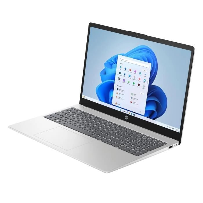 HP 15-fc0118nf Laptop PC - Windows 11 - 15.6 FHD IPS - Ryzen 7-5825U - 16 GB di RAM - 512 GB di spazio di archiviazione SSD - AZERTY