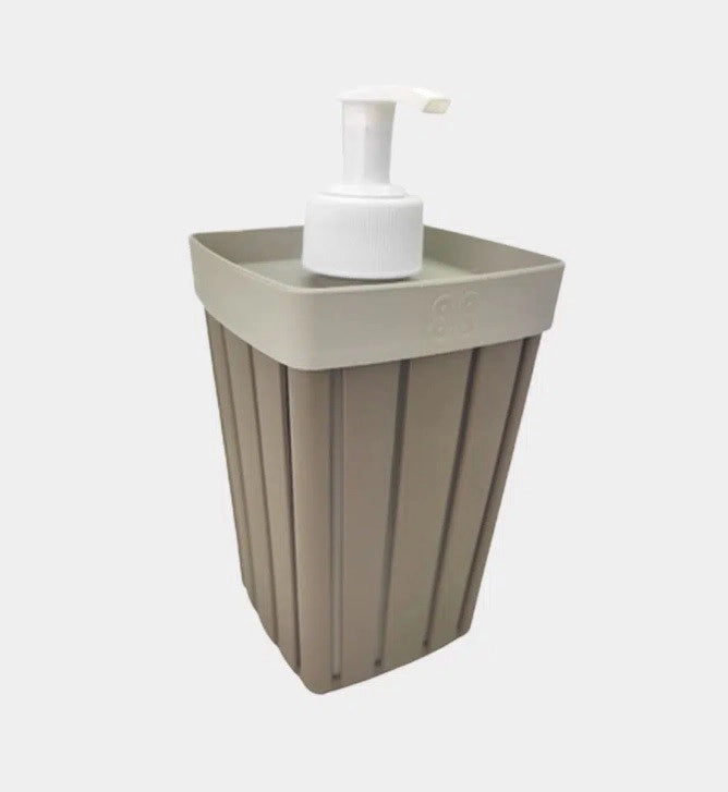 Portasapone Dispenser Sapone Bagno Doga Cappuccino 7,5 x 7,5 x 15,4 cm