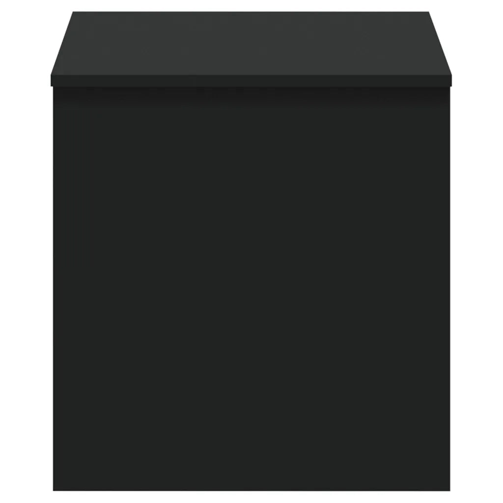 Tavolino da Salotto Nero 102x50,5x52,5 cm in Legno Multistrato 809630