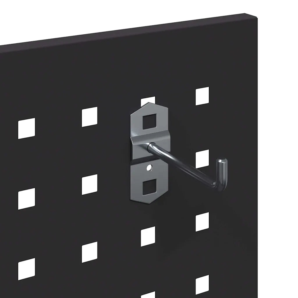 Carrello per Attrezzi con lo scaffale Nero 65 x 35 x 111 cm CFW9667007