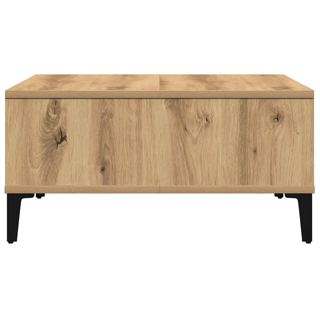 Tavolino da salotto Rovere artigianale 60 x 60 x 30 cm 862588