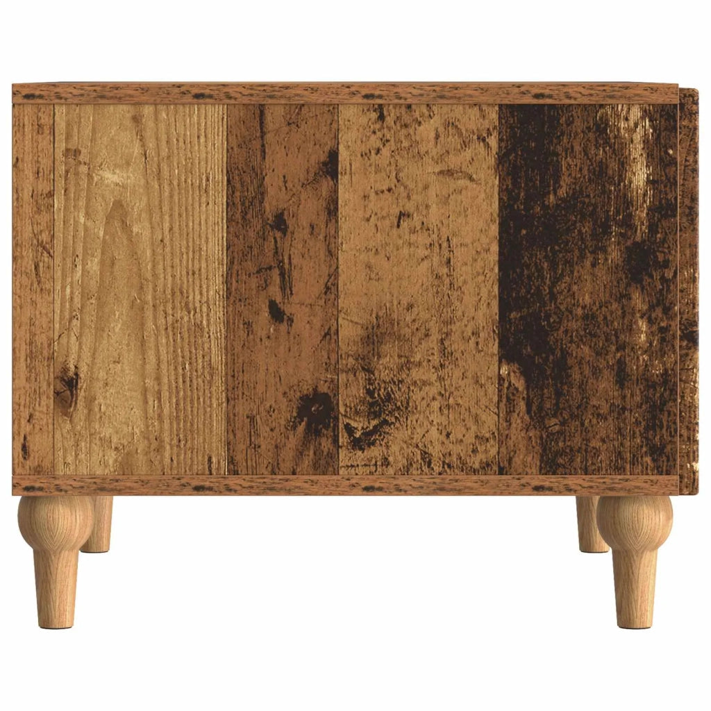 Tavolino da salotto con cassetto Legno antico 49 x 50 x 40 cm