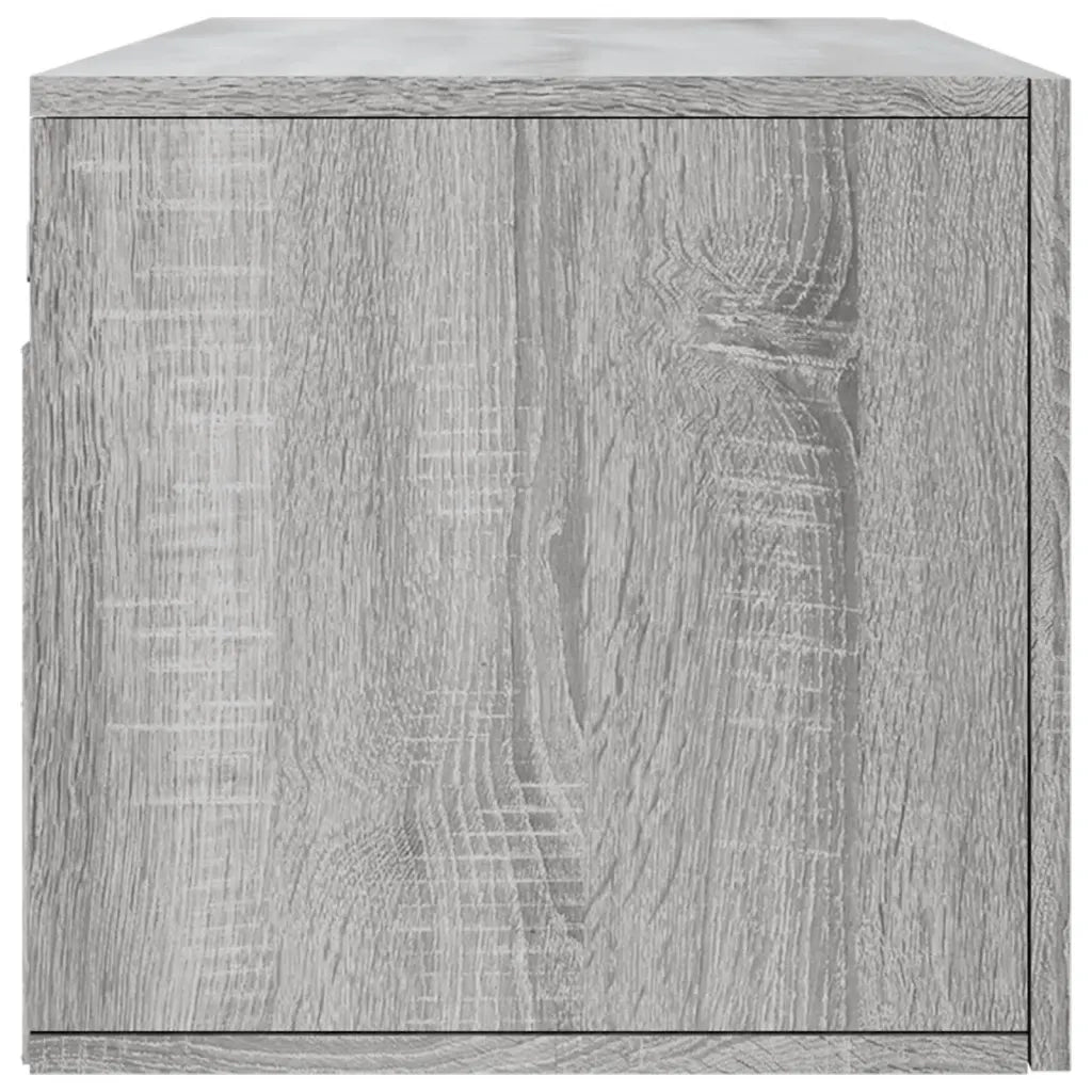 Armadietto a Muro | Mobile a Parete Grigio Sonoma 100x36,5x35 cm Legno Multistrato