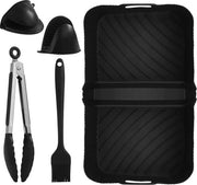 Accessori in silicio per friggitrice ad aria - compatibile con AF400EU, AF300EU, 7.6L-9.5L - zona doppia - friggitrice ad aria.
