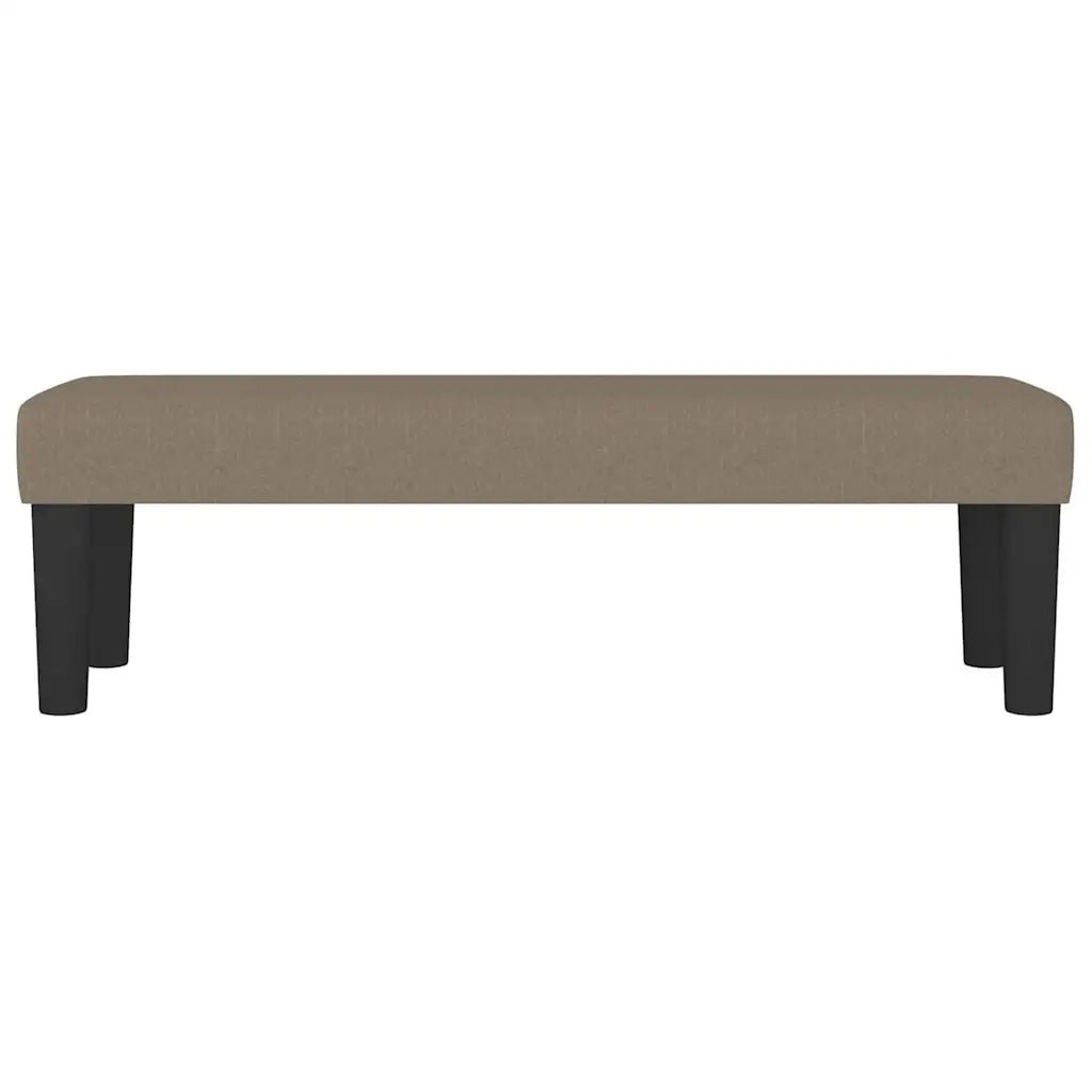 Panca Tortora 100x30x30 cm in Tessuto CFW2760386