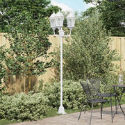 Luce da Giardino Bianco 57 x 49 x 241 cm Alluminio e vetro 42000340