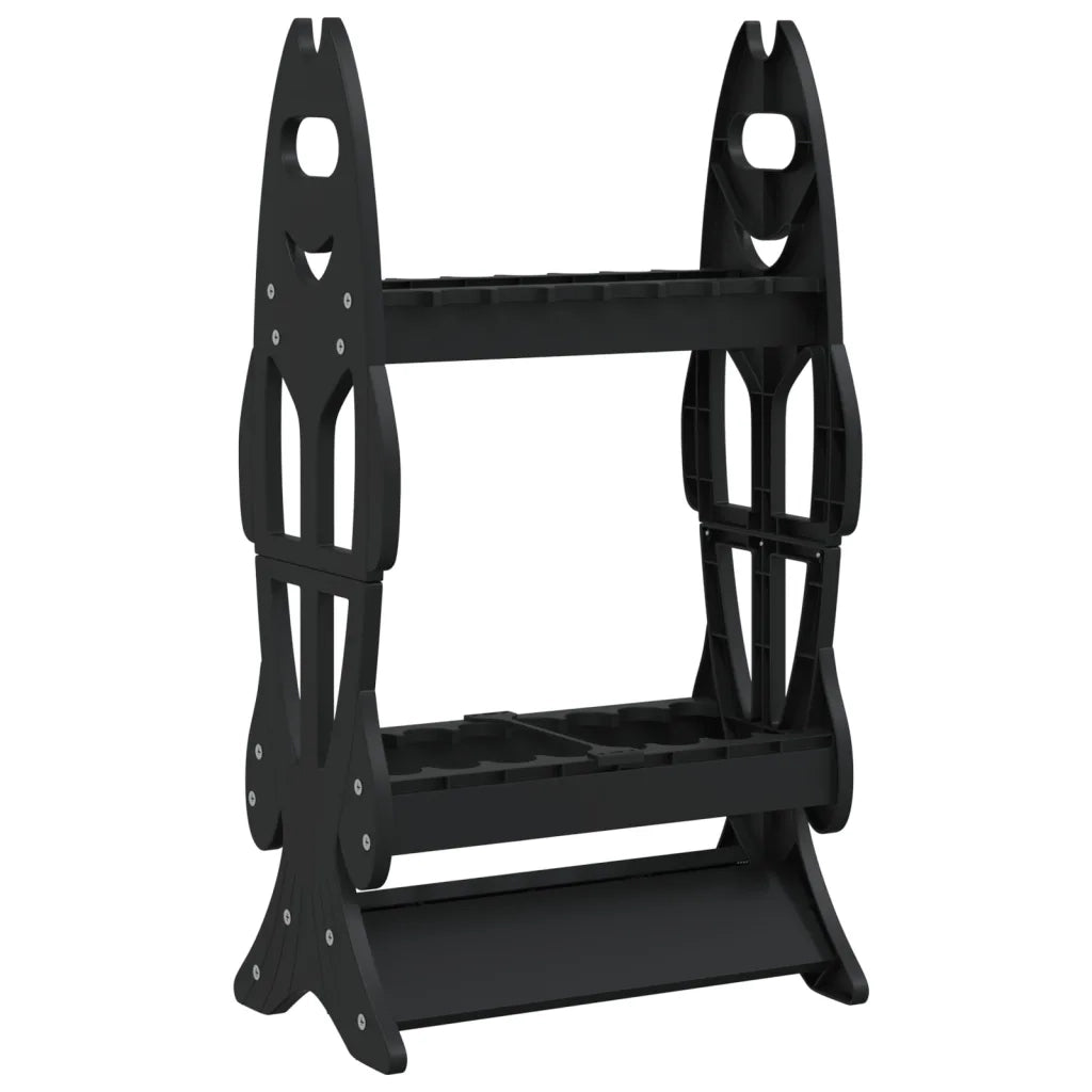 Portacanne da Pesca per 16 Canne Nero CFW7648061