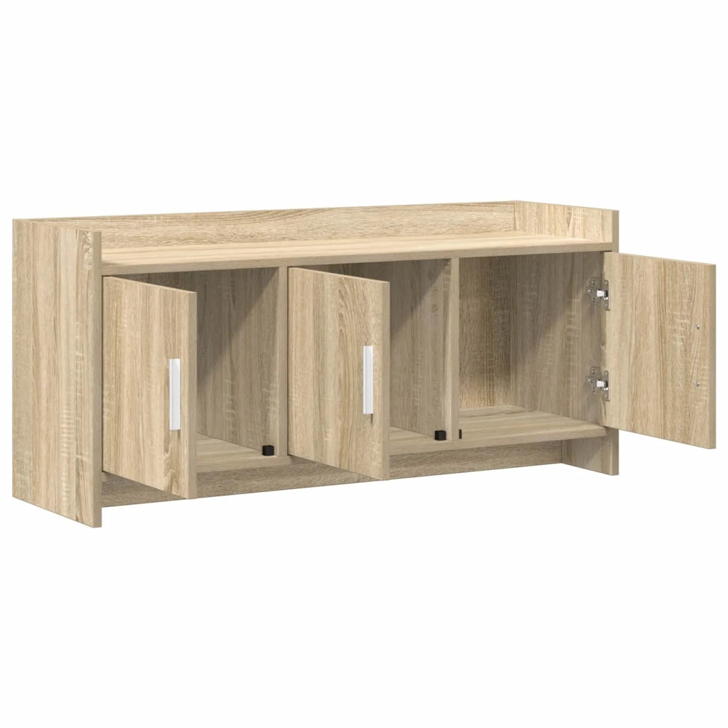 Mobile TV 102 x 33 x 47 cm Rovere Sonoma Legno ingegnerizzato 8011189