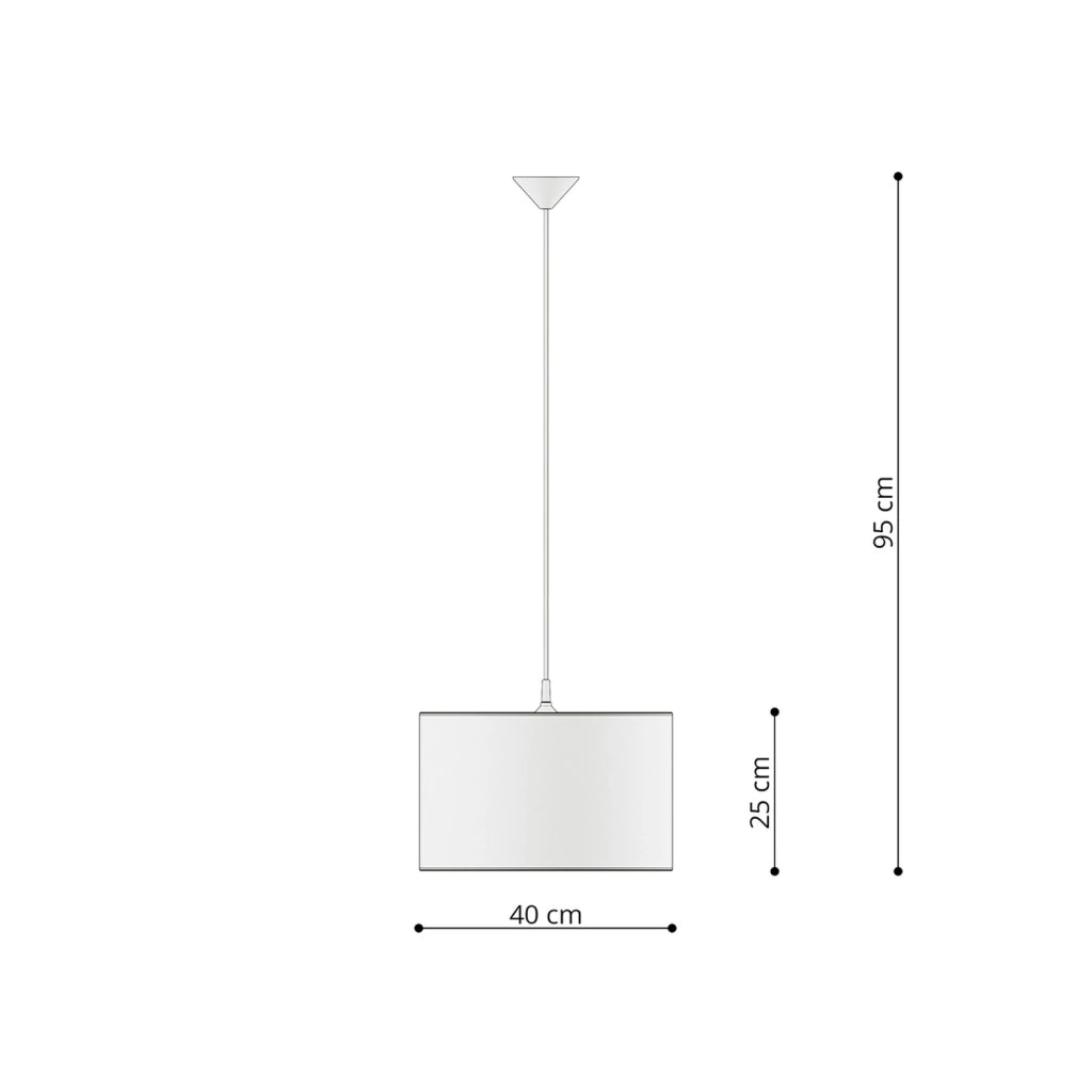 Lampada a sospensione bimbi Fate Ø40 E27 15W Pure Lume