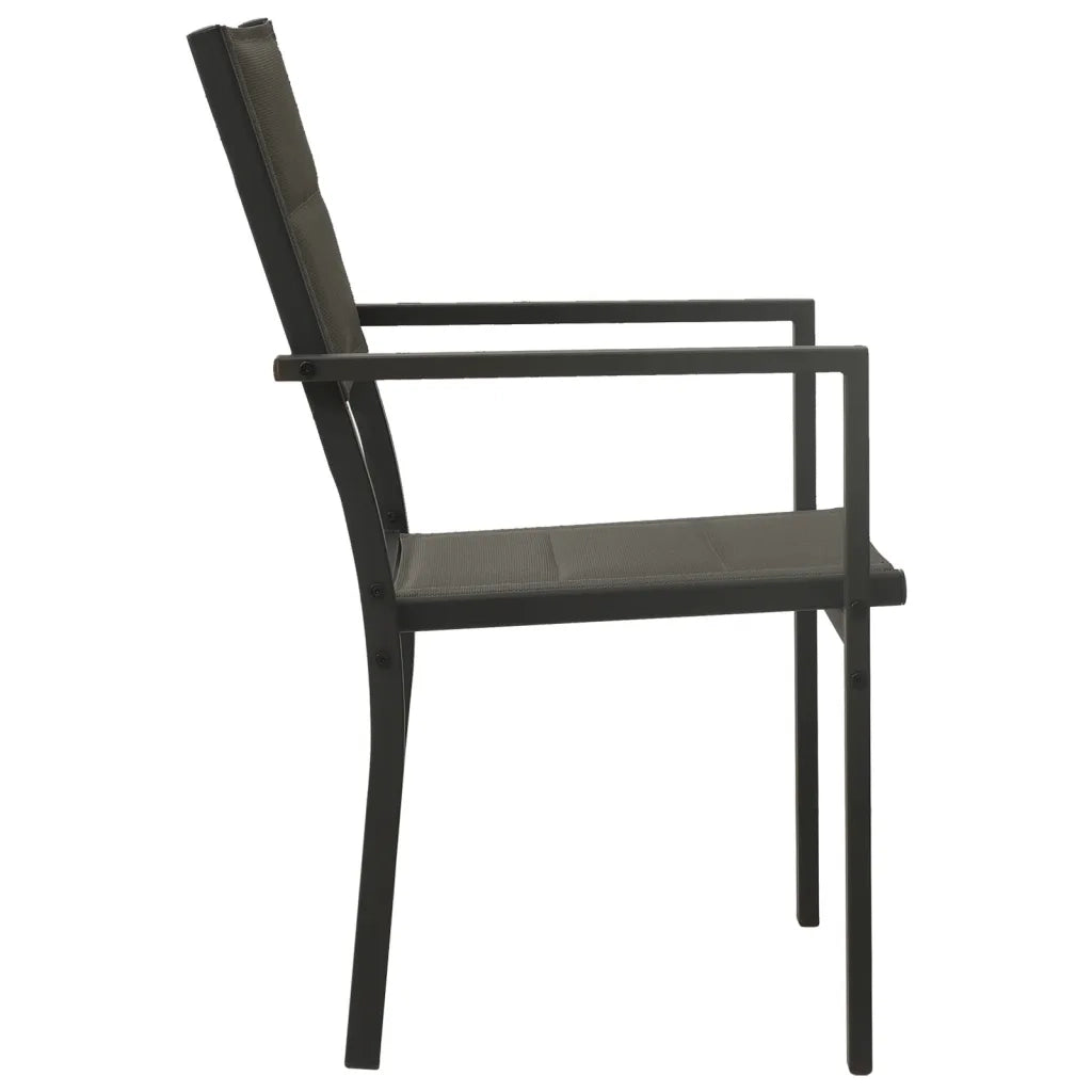 Set da Pranzo da Giardino 3 pz in Acciaio 3073531