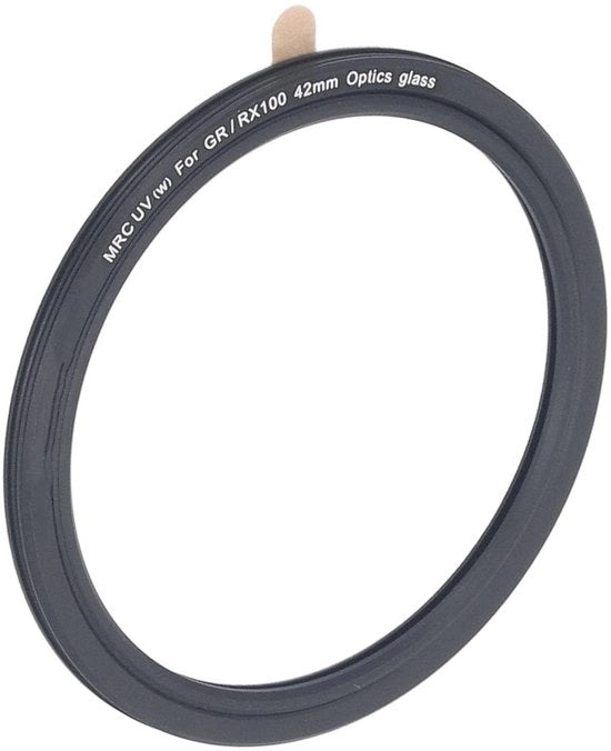 Filtri UV 42mm per GR3 GR3X GR2 RX100 - Protezione UV Stoffa e Denti - Fotocamere Filtri di Protezione UV