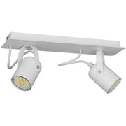 Barra faretti soffitto Pico White 2xGU10 35W Milagro