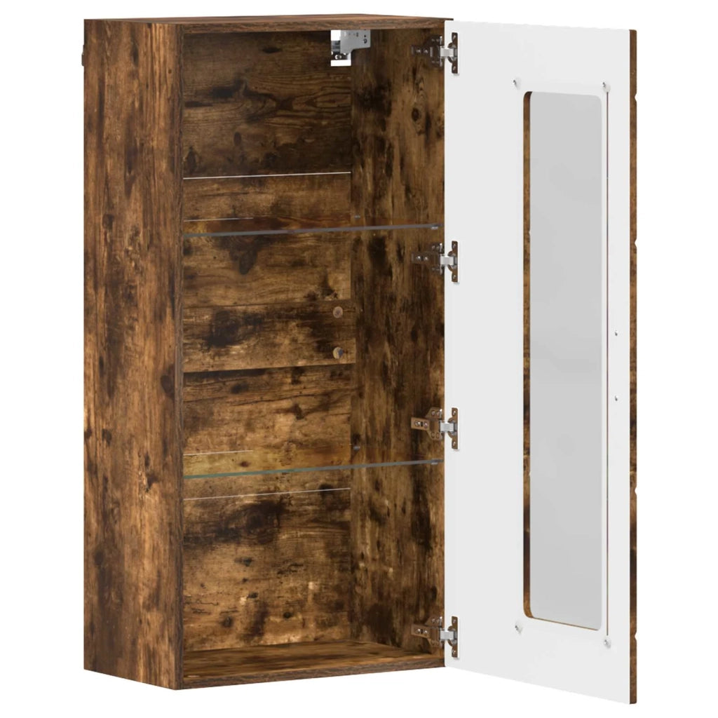 Armadio in Legno Rovere fumé Legno multistrato 880226