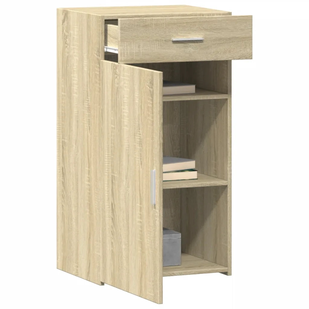 vidaXL Credenza Rovere Sonoma 50x42,5x93 cm in Legno Multistrato