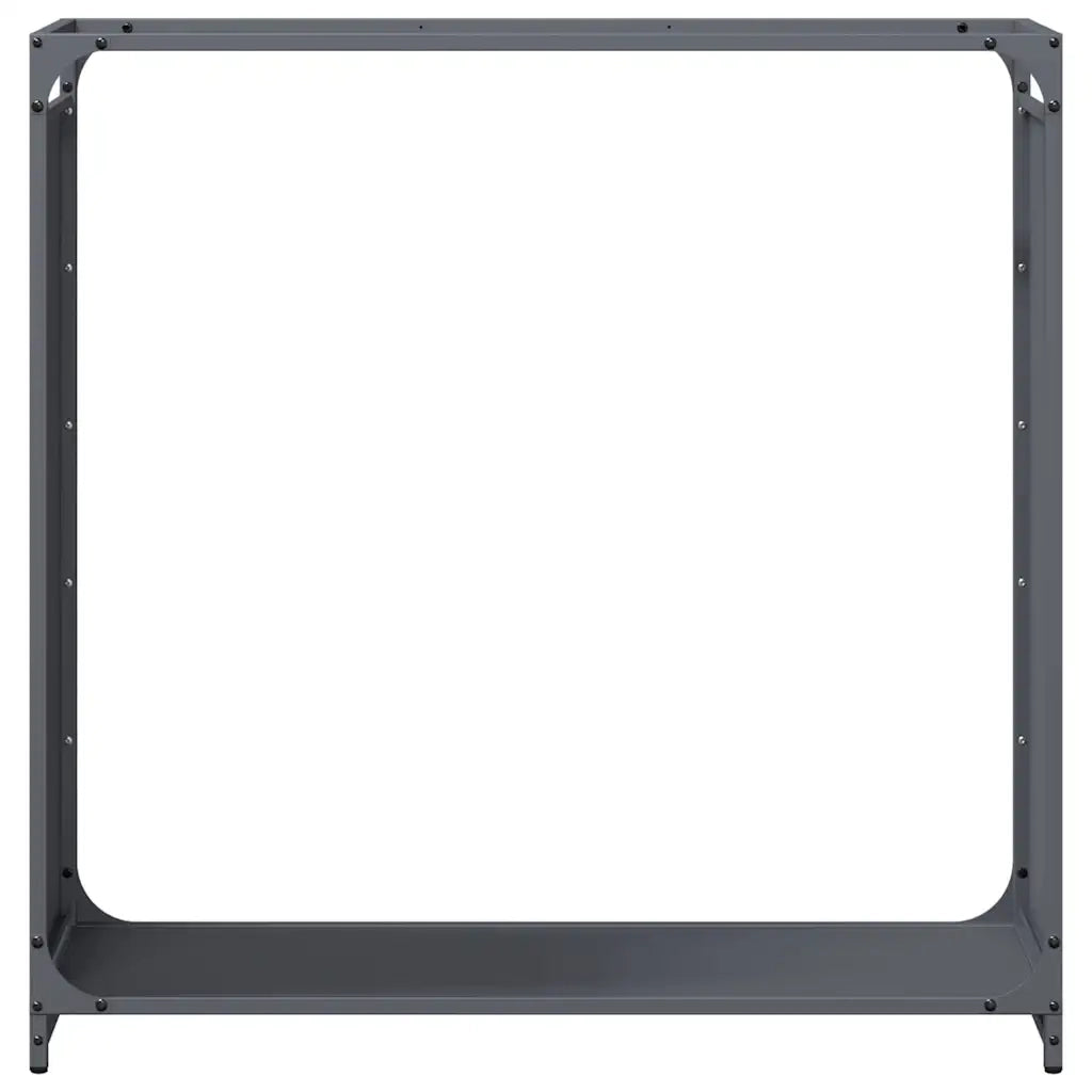 Rastrelliera per Legna da Ardere Antracite 90x28x90 cm CFW3985871