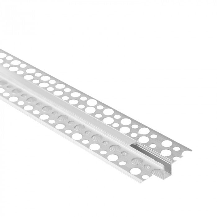 Profilo LED GPW-02 incasso anodizzato diffusore opale 2m