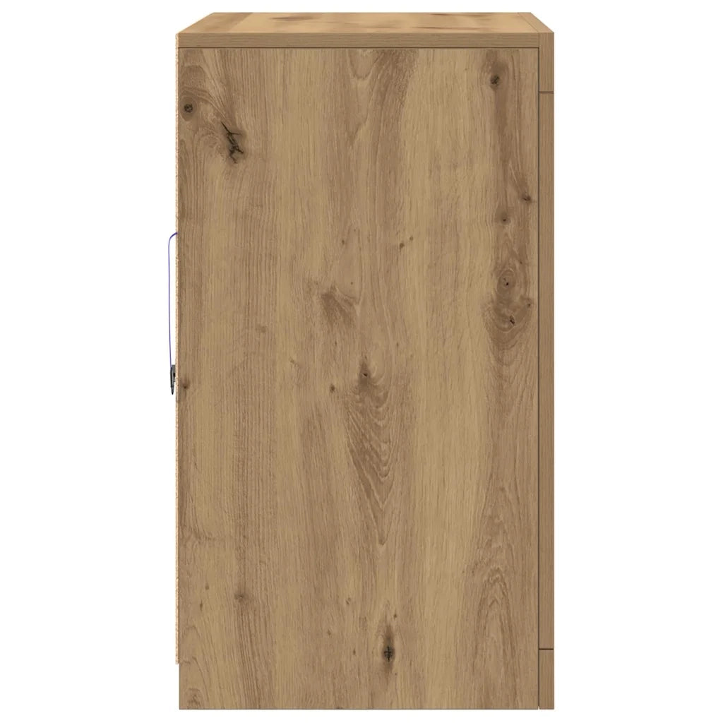 Madia LED Marrone 60,5 x 37 x 67 cm Legno multistrato 863013
