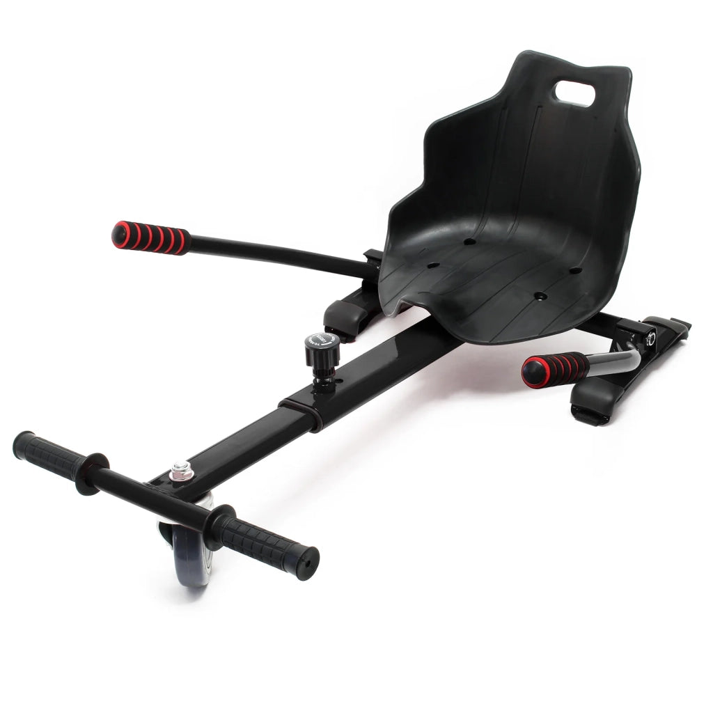 Sedile per monopattino elettrico go-kart compatibile con hoverboard adulto/bambino fino a 120 kg nero 16_0002717