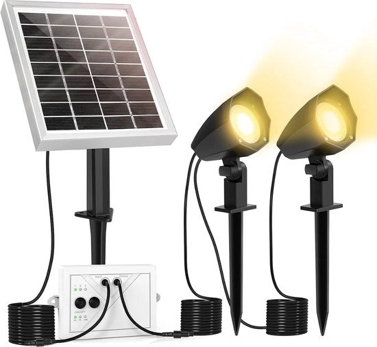 Illuminazione solare per giardino punti di terra - Illuminazione solare per giardino energia solare - Illuminazione solare per giardino punti di accensione