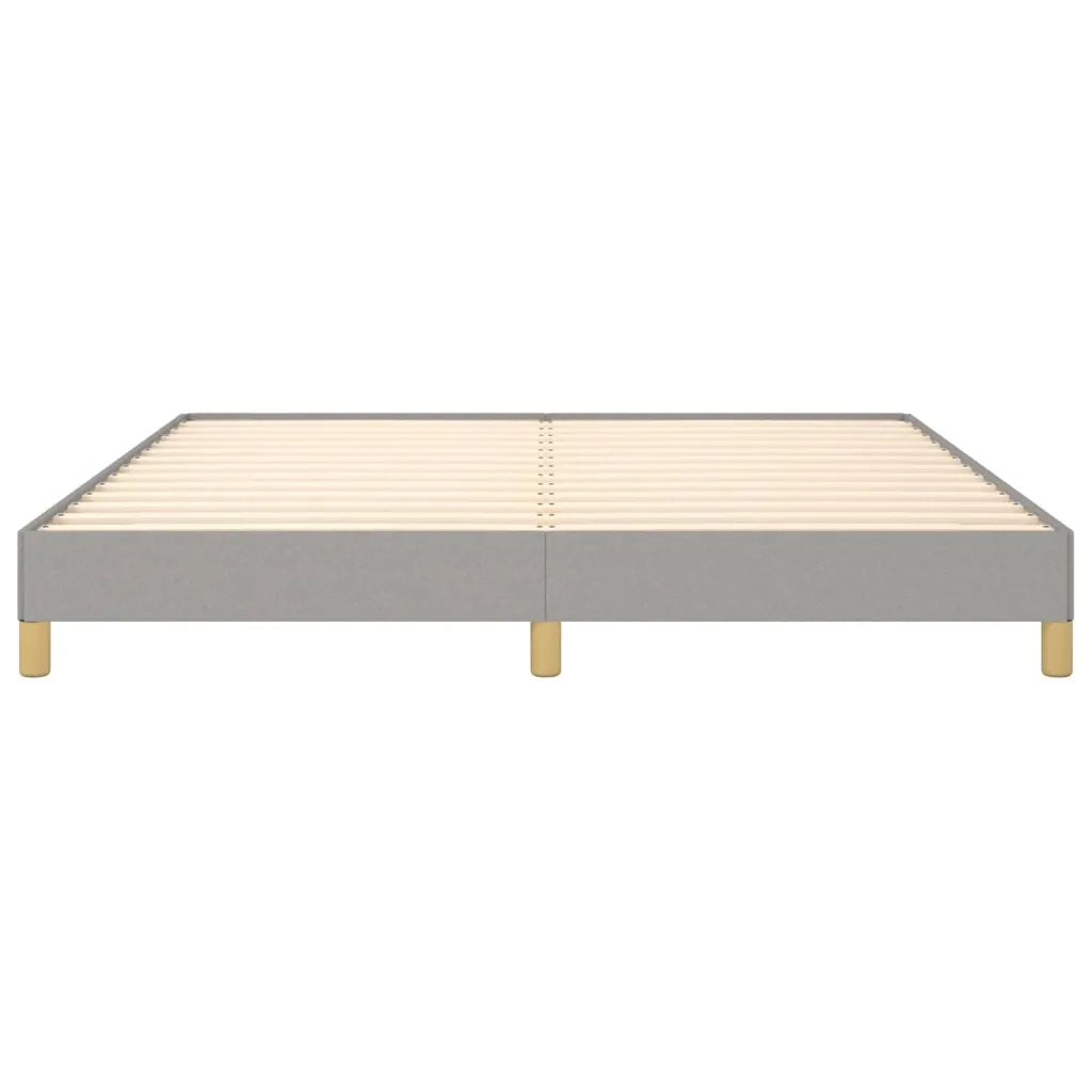 Giroletto senza Materasso Grigio Chiaro 180x200 cm Tessuto 346834