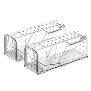 Set 2 Pz Trappola Per Topi Roditori Ecologica In Policarbonato Big - 8849