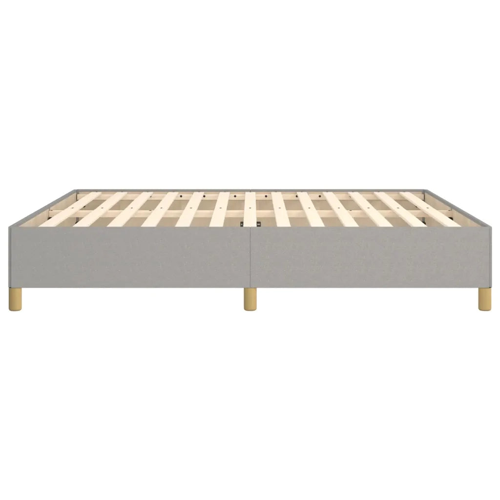 Giroletto a Molle Grigio Chiaro 180x200 cm in Tessuto cod mxl 62264